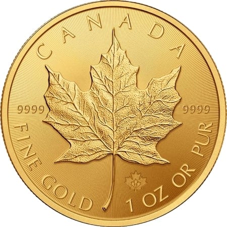 1 Unze Maple Leaf Goldmünze (CAN div.) 1 Unze Maple Leaf Goldmünze (CAN div.)