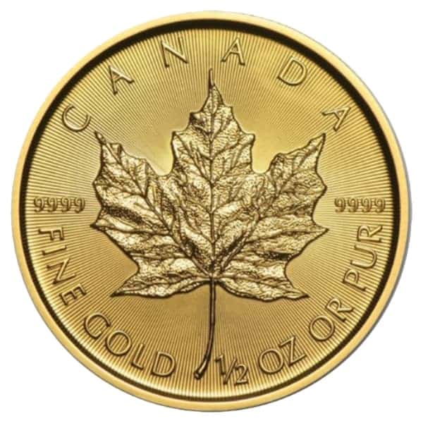 1/2 Unze Maple Leaf Goldmünze (CAN 2025) 1/2 Unze Maple Leaf Goldmünze (CAN 2025)
