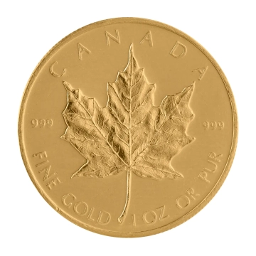 Produkt 1 Unze Maple Leaf Goldmünze (CAN div.) Foto