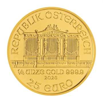 1/4 Unze Wiener Philharmoniker Goldmünze (AUT 2026)