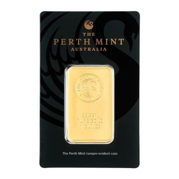 Produkt 1 Unze (31,1 Gramm) Goldbarren Perth Mint Foto