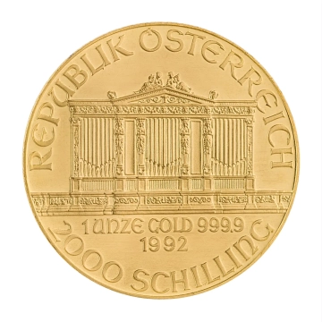 1 Unze Wiener Philharmoniker Goldmünze (AUT div.)