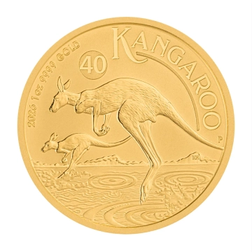 Produkt 1 Unze Australian Kangaroo Goldmünze (AUS 2026) Foto