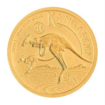 Produkt 1/10 Unze Australian Kangaroo Goldmünze (AUS 2026) Foto