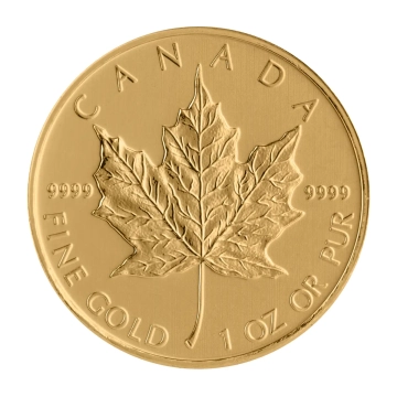 1 Unze Maple Leaf Goldmünze (CAN div.)