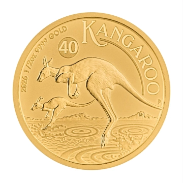 Produkt 1/2 Unze Australian Kangaroo Goldmünze (AUS 2026) Foto