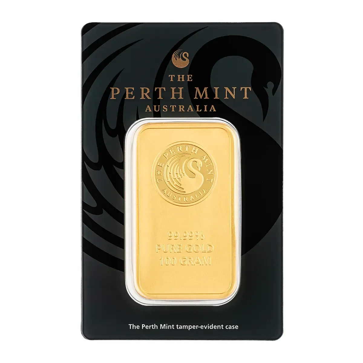 100 Gramm Goldbarren Perth Mint