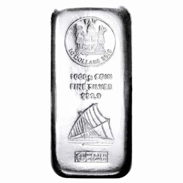 1 Kilogramm Argor-Heraeus Silber Münzbarren (div.)