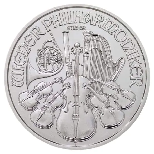 1 Unze Wiener Philharmoniker Silbermünze (AUT 2026)